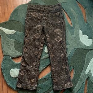 Free People Carpetbag Cropped Pants 10 GUC